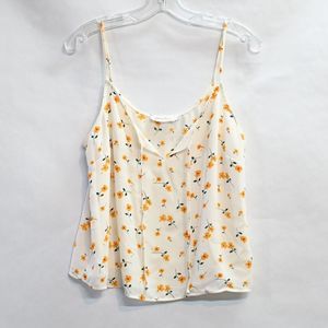 All in favor floral tank top Size S